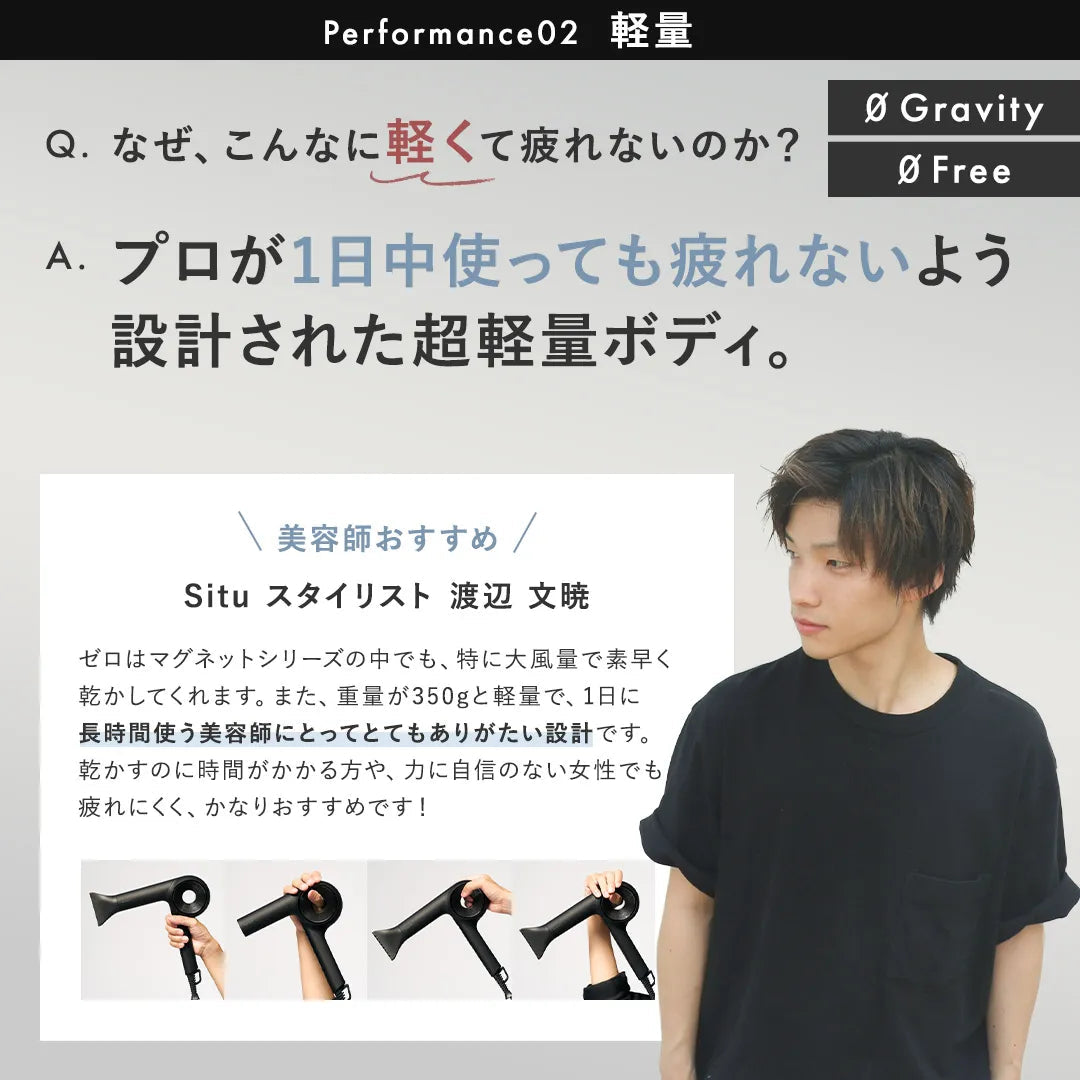 マグネットヘアプロ ドライヤー ゼロプラス｜MAGNETHairPro – Lolonois